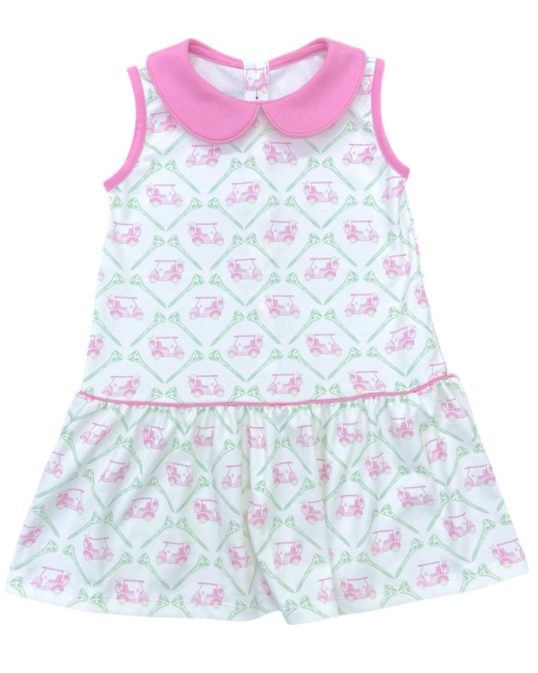 Lets PAR-TEE Tenley Pink and Green Knit Dress, That Store, front