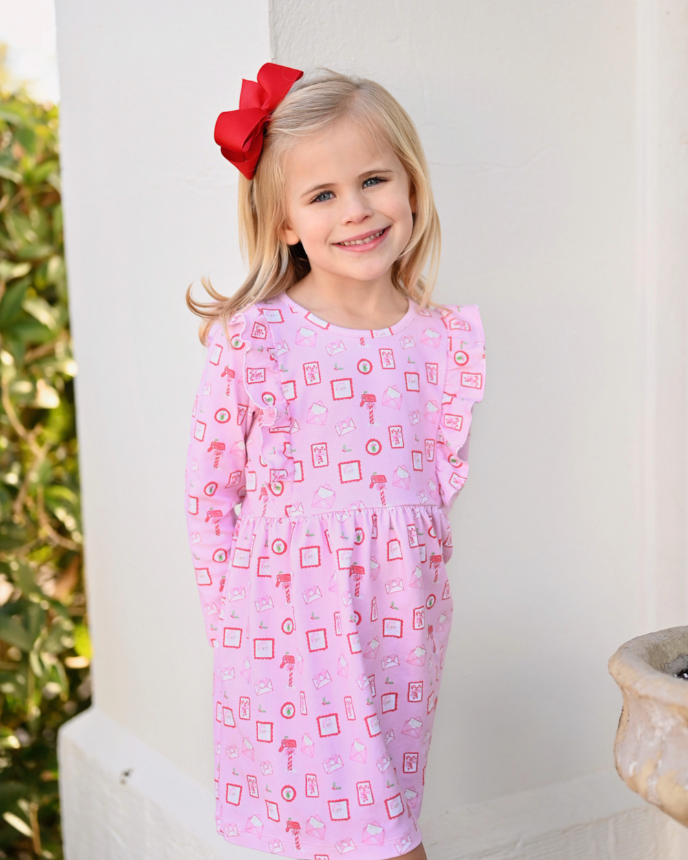 Letters to Santa Harper Pink and Red Knit Dress, That Store