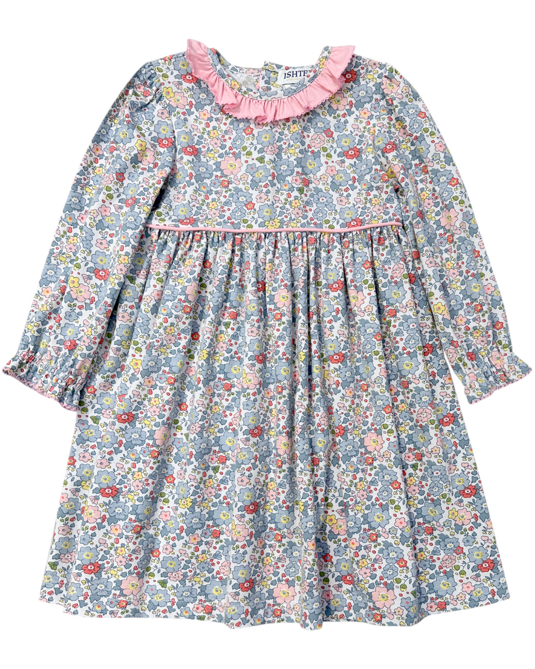 Liberty Flower Pink Girl's Dress, Shop That Store, front