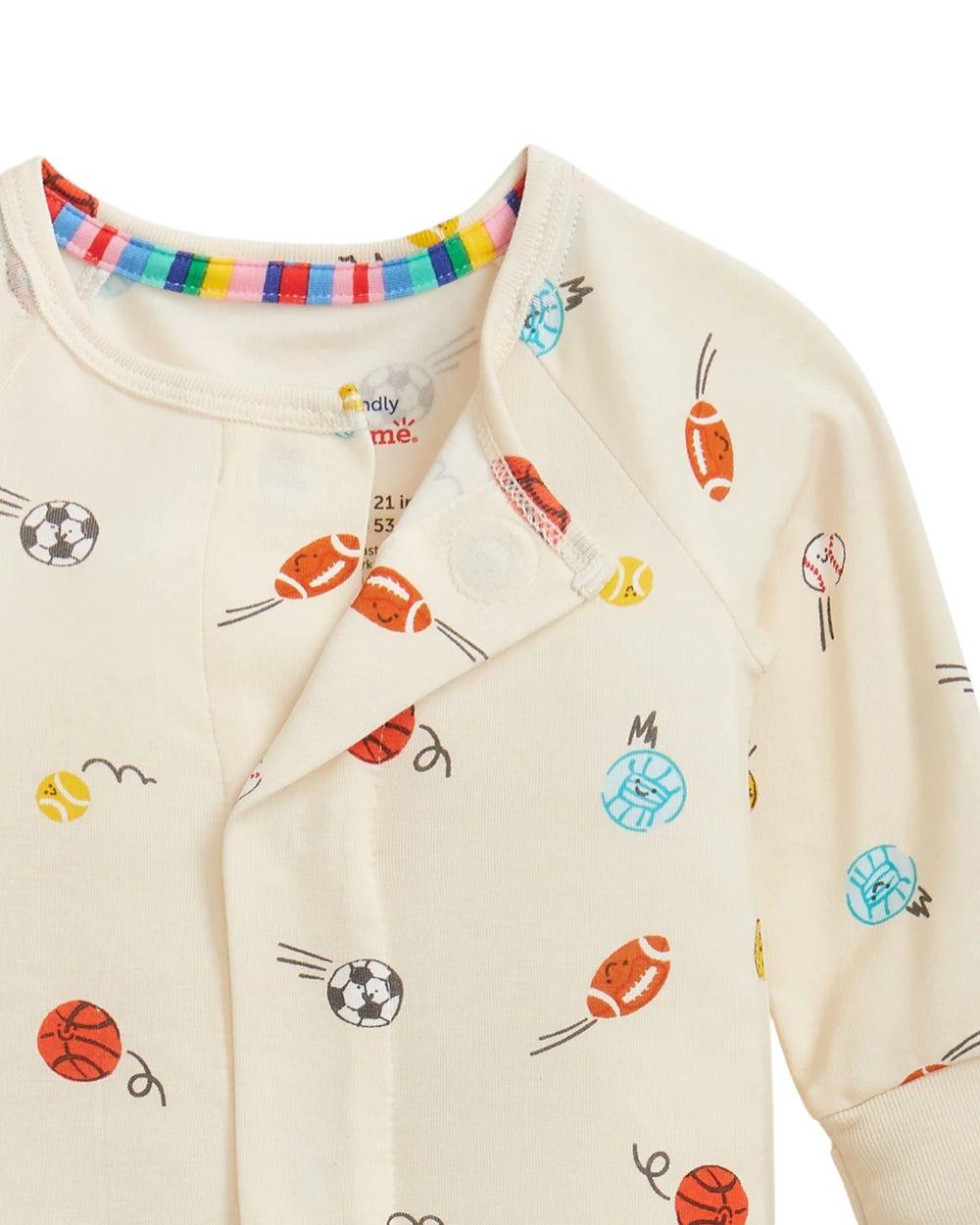 Children's hoodie with colorful patterns on a white background