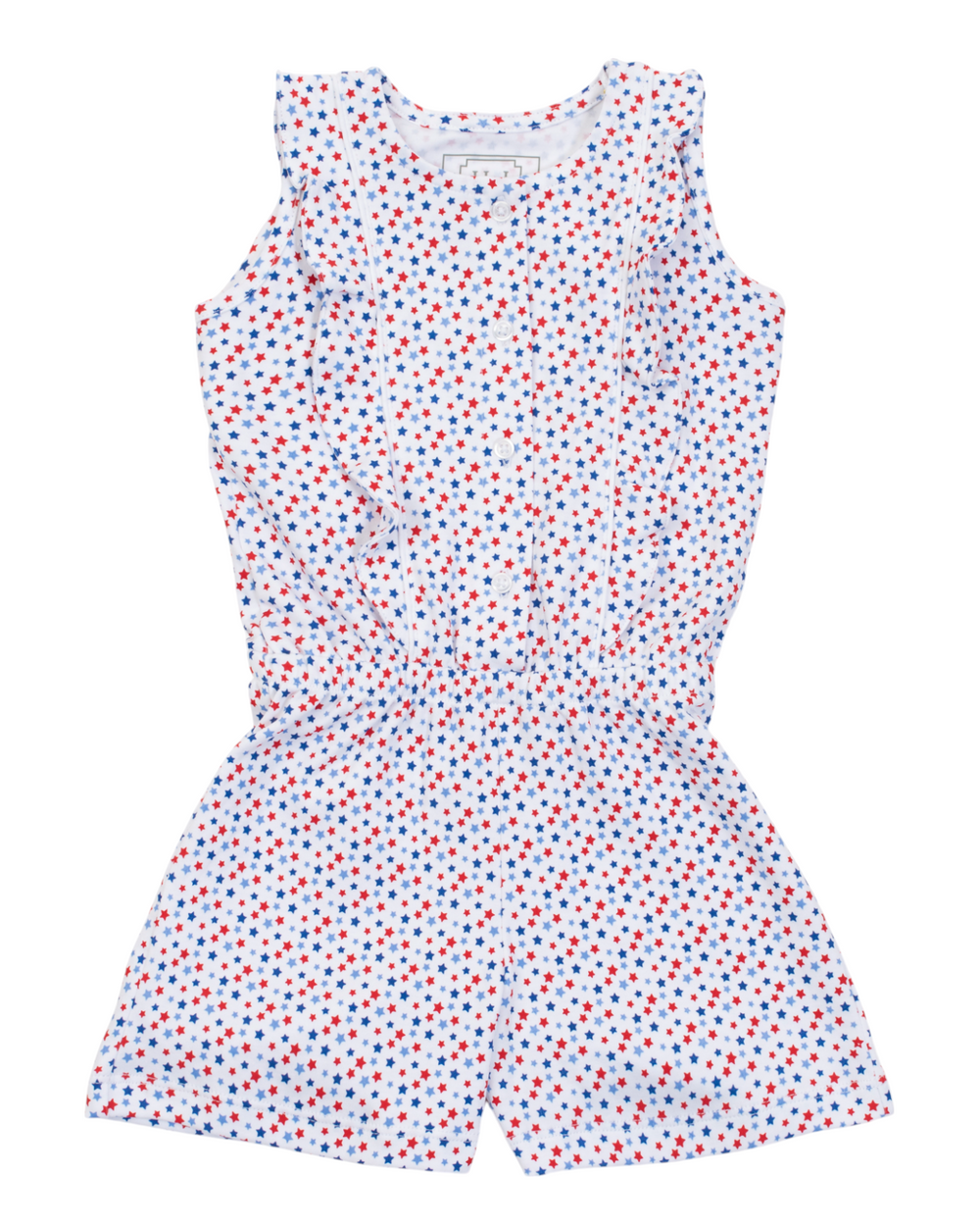Lola Girls' Romper - Star Spangled, That Store, front