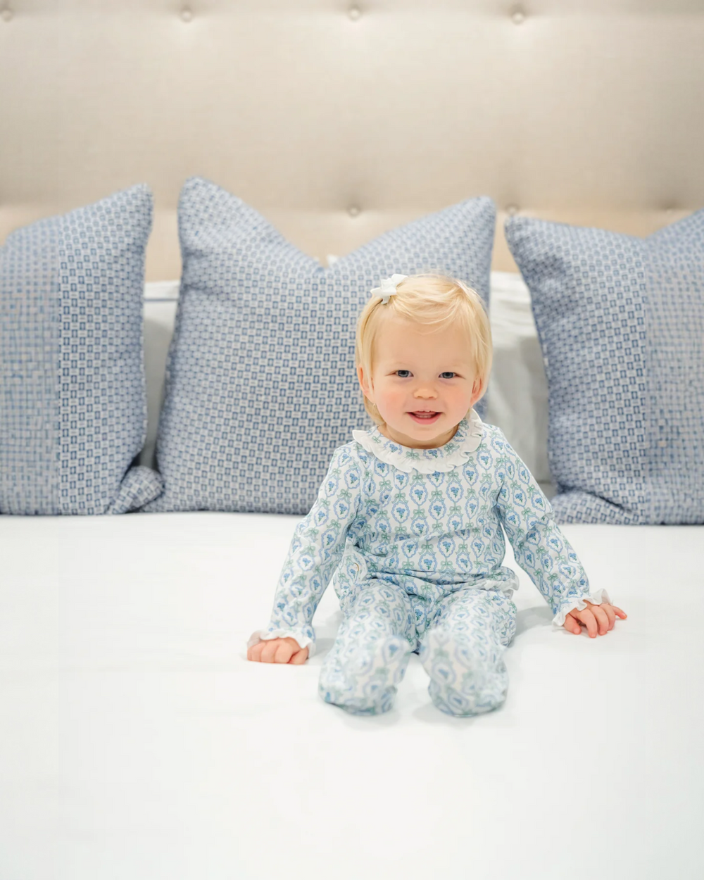 Lucy Girls' Romper - Hampton Blooms, That Store, child
