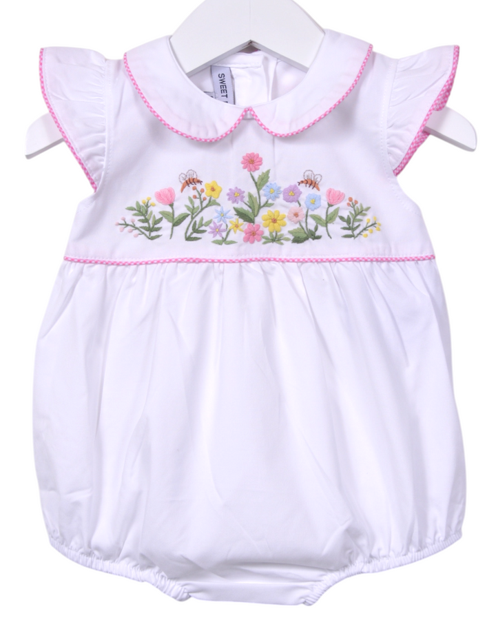 Luxembourg Garden Embroidered Flowers Girls Bubble, That Store, front