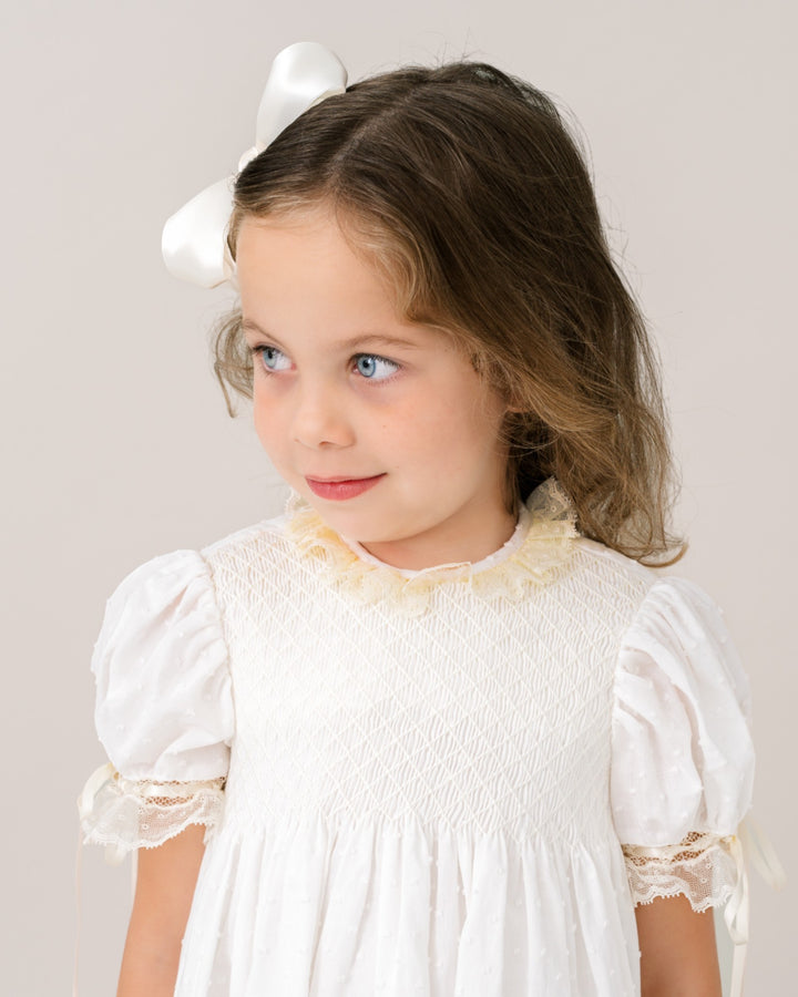 Margaret White Swiss Dot with Ecru Lace , That Store, child 3