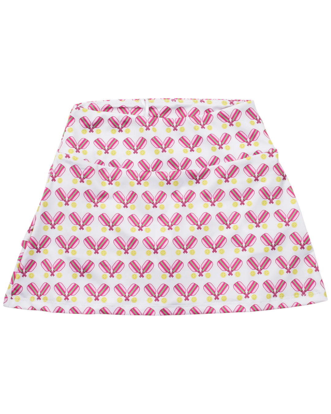Margot Girls' Tiered Skirt by LH Sport - Pickleball Pink, That Store, front