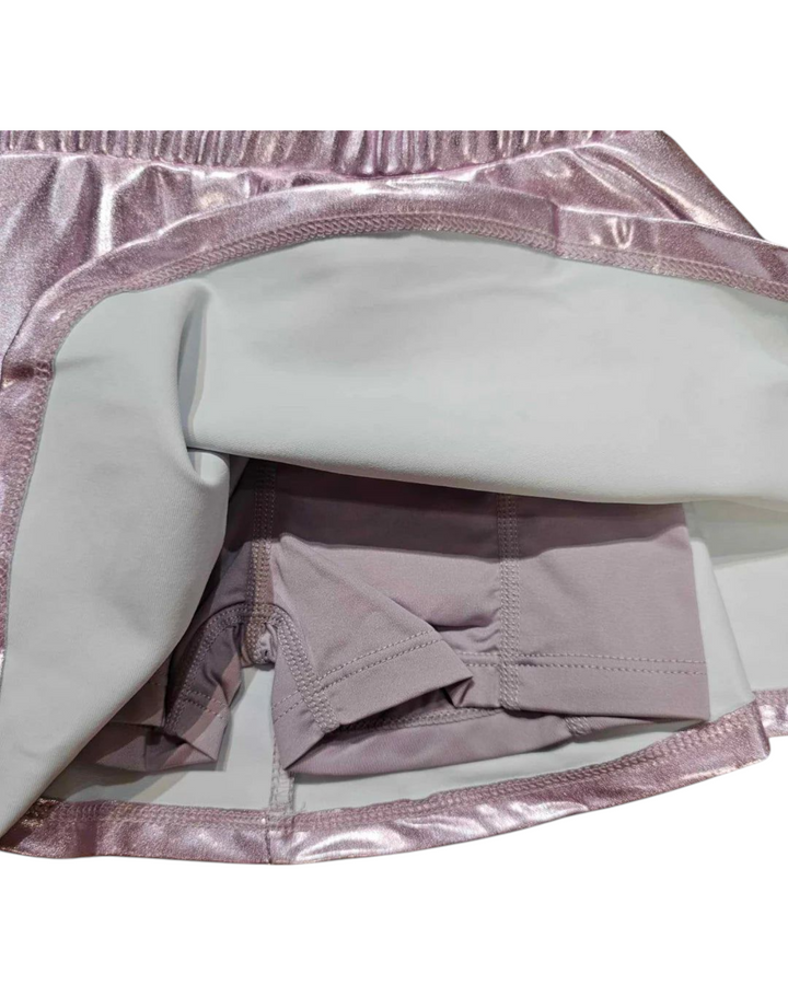 Metallic Lavender Girls Skirt, That Store, under