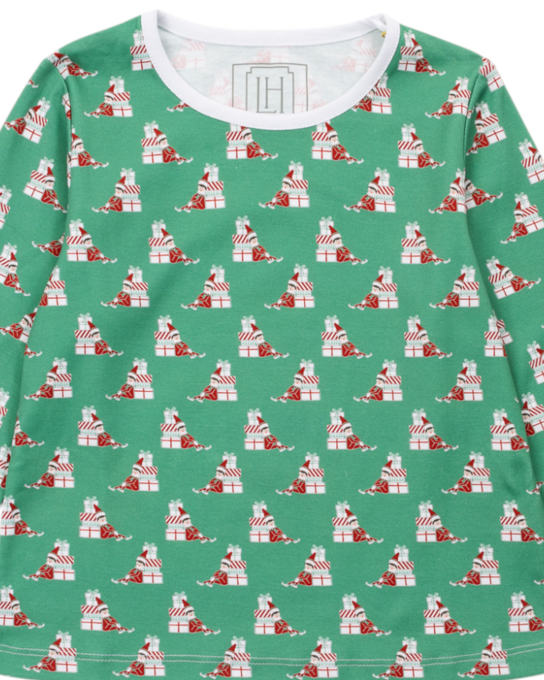 Millie Girls' Pant Set - Santa's Helper, That Store, close up