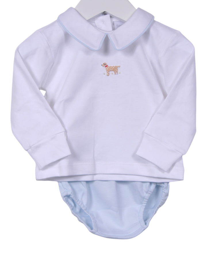 Mini Winston Blue Boys Diaper Set