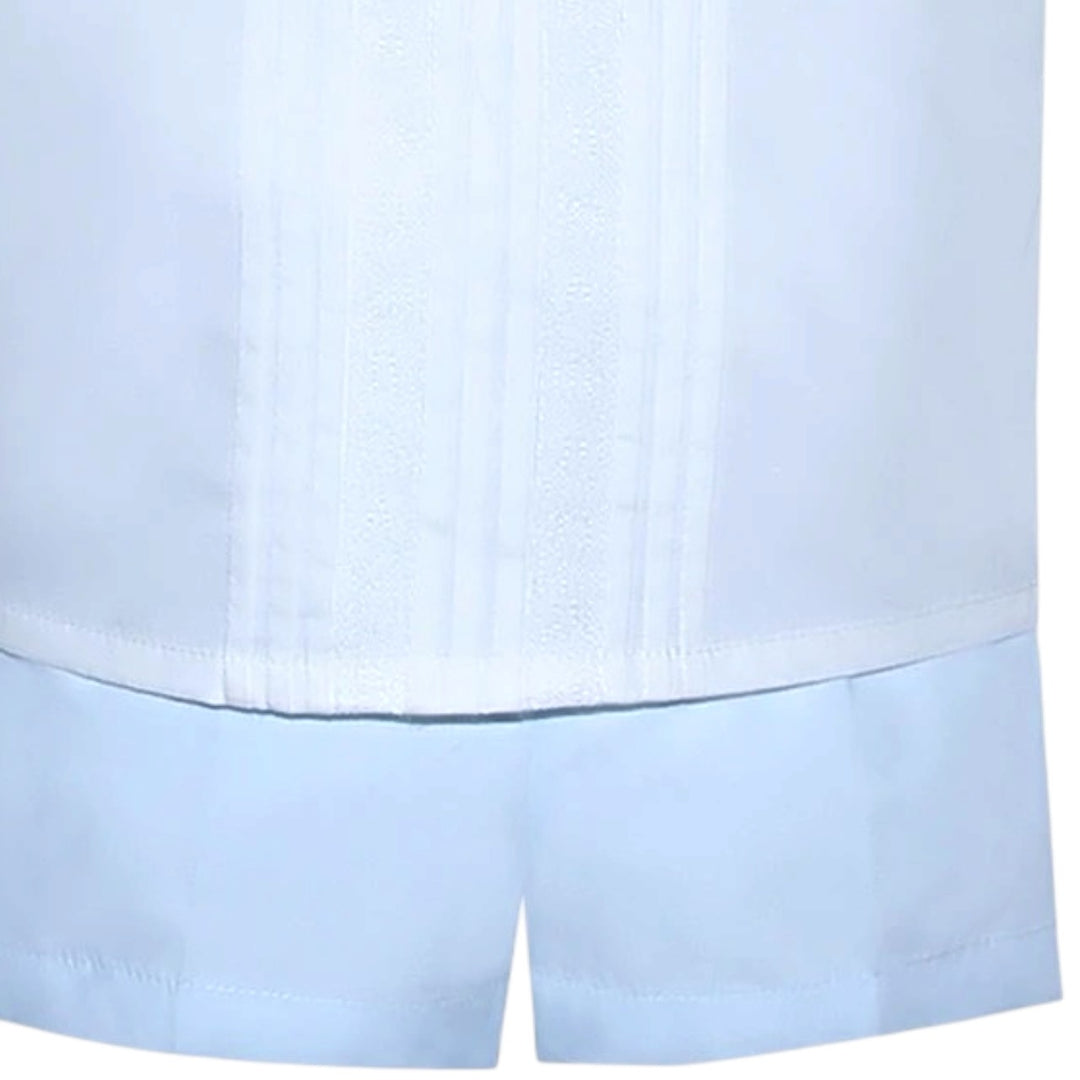 Jack White and Blue Lace Boys Short Set