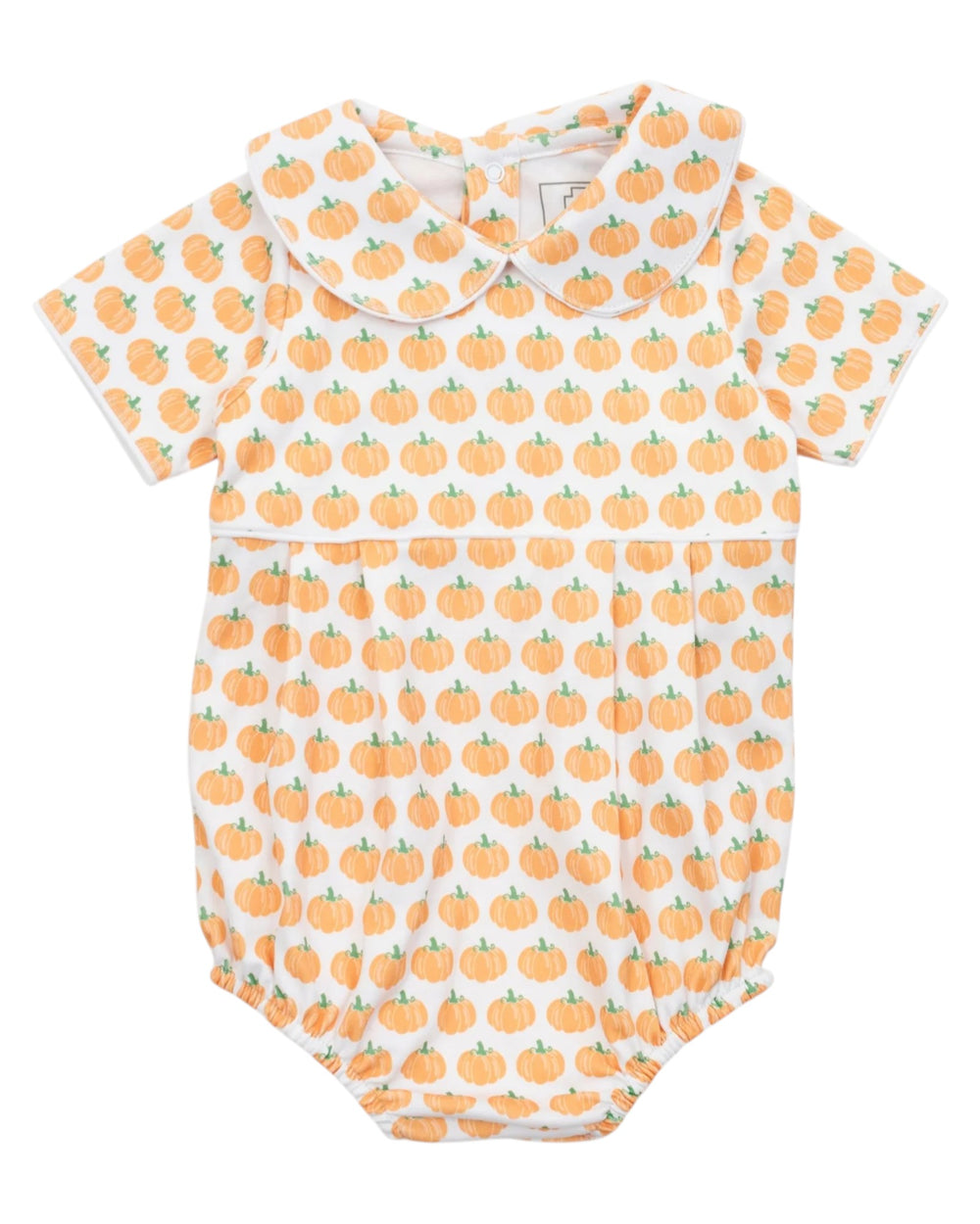 Baby bubble with pumpkin pattern on a white background