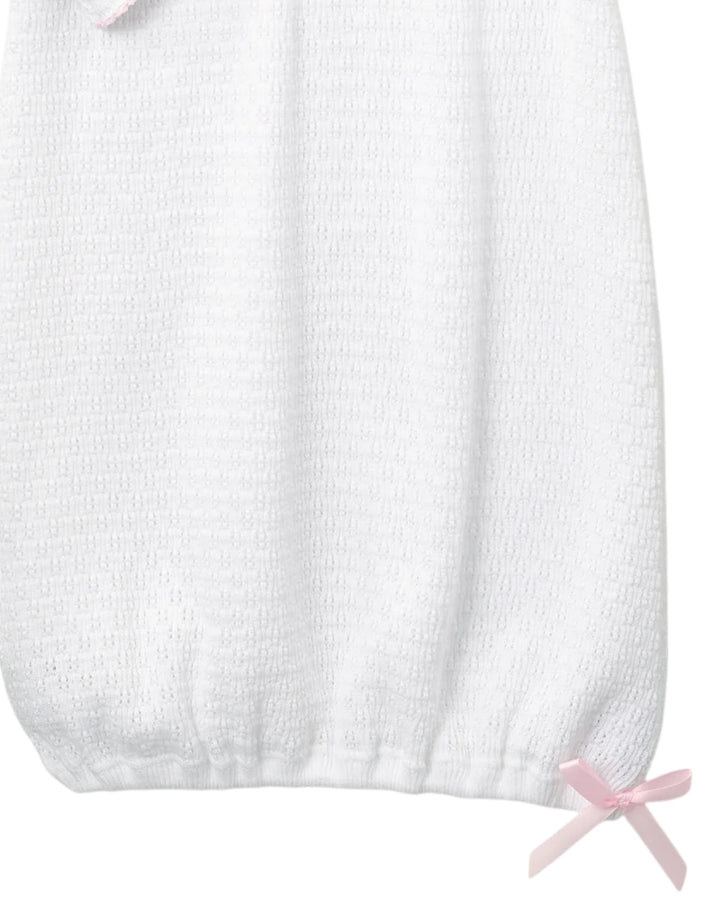 Paty Knit Overlap Shoulder Gown: Pink, that store