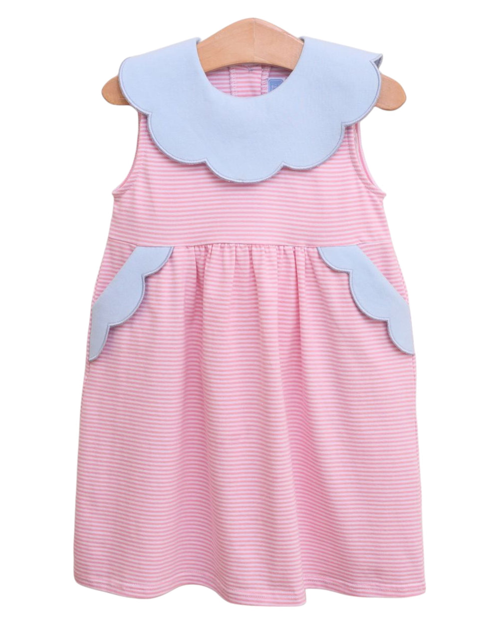 Penelope Pink & Blue Stripe Dress, Shop That Store, front