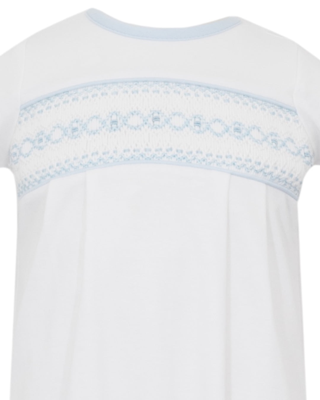 Petit Ami George Boy's White Knit Sac, That Store, close up