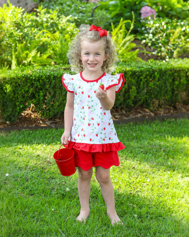 Pick of the Patch Red Girls Short Set, That Store, child