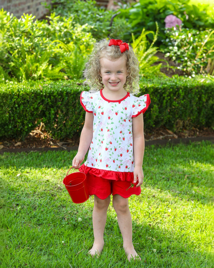 Pick of the Patch Red Girls Short Set, That Store, child 2