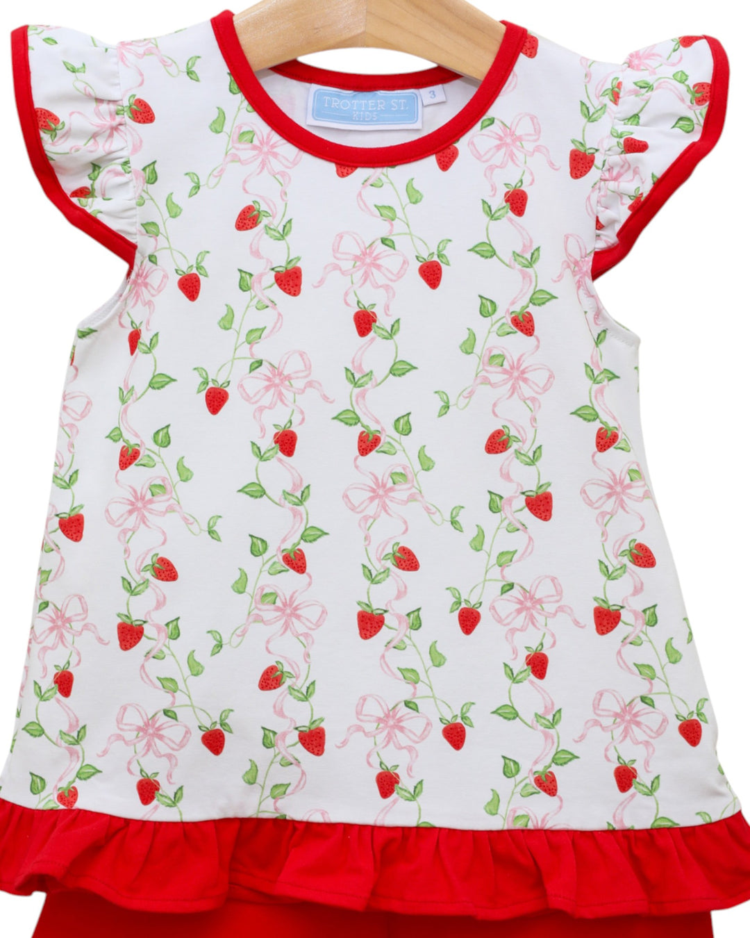 Pick of the Patch Red Girls Short Set, That Store, close