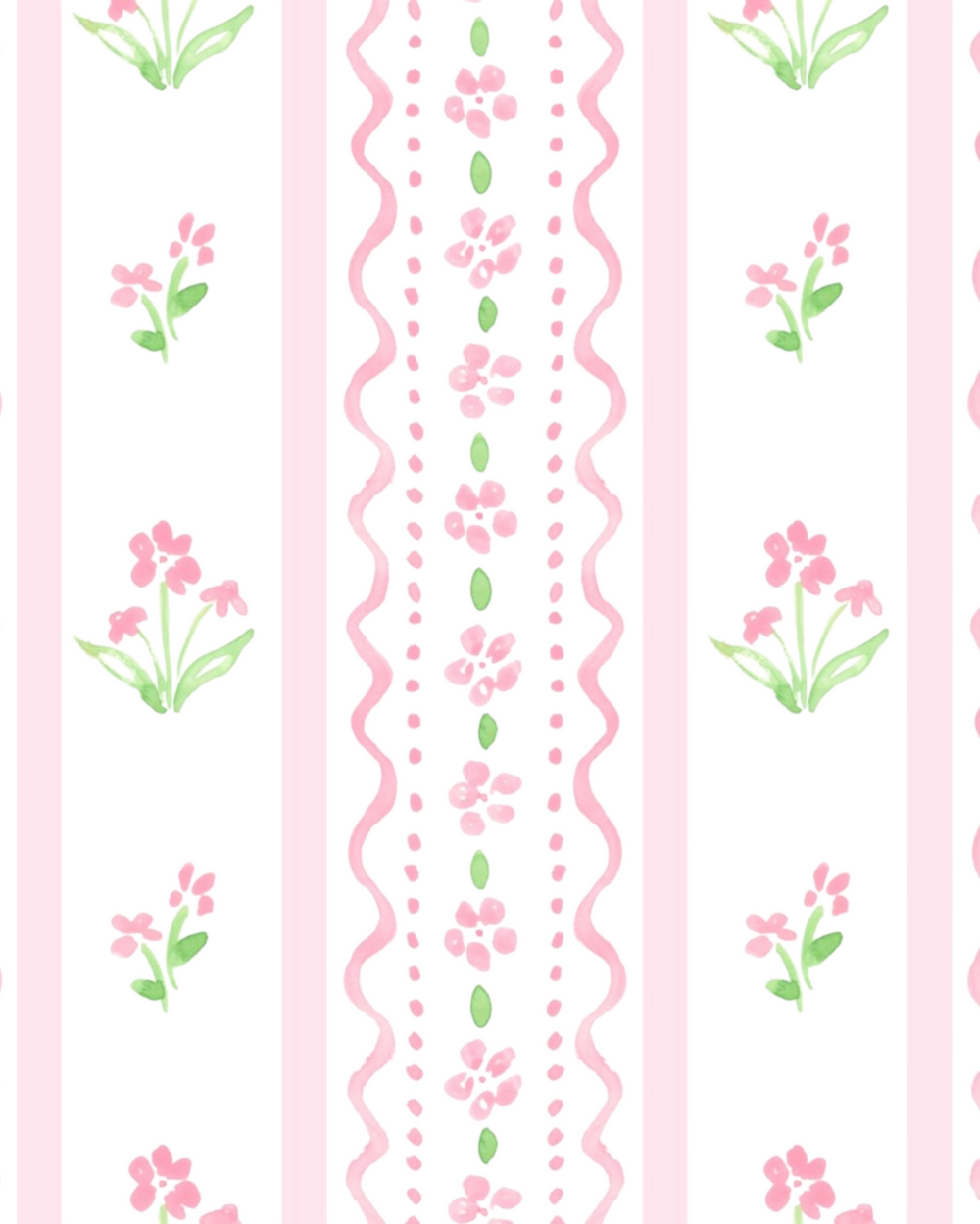 Pink Floral Scallop Knit Play Dress, That Store, fabric
