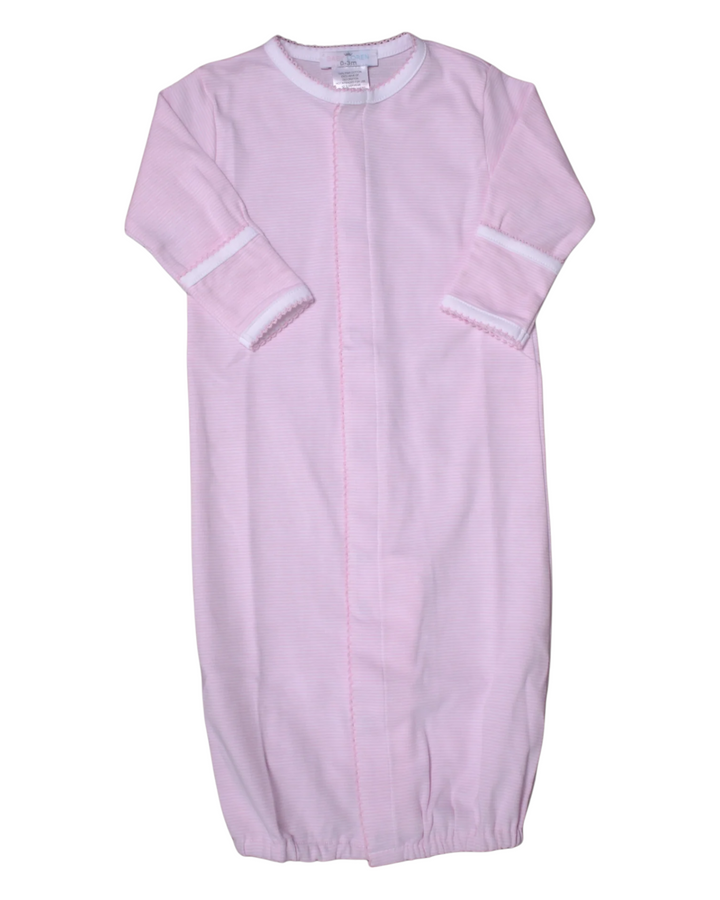 Pink Stripes Converter Girl Gown, That Store, front