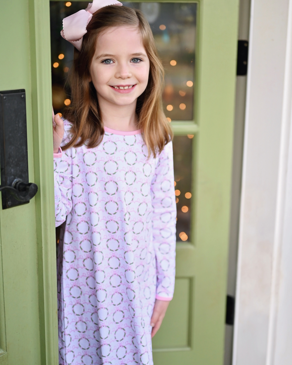 Pink Wreath Rosie Knit Dress, shop that store