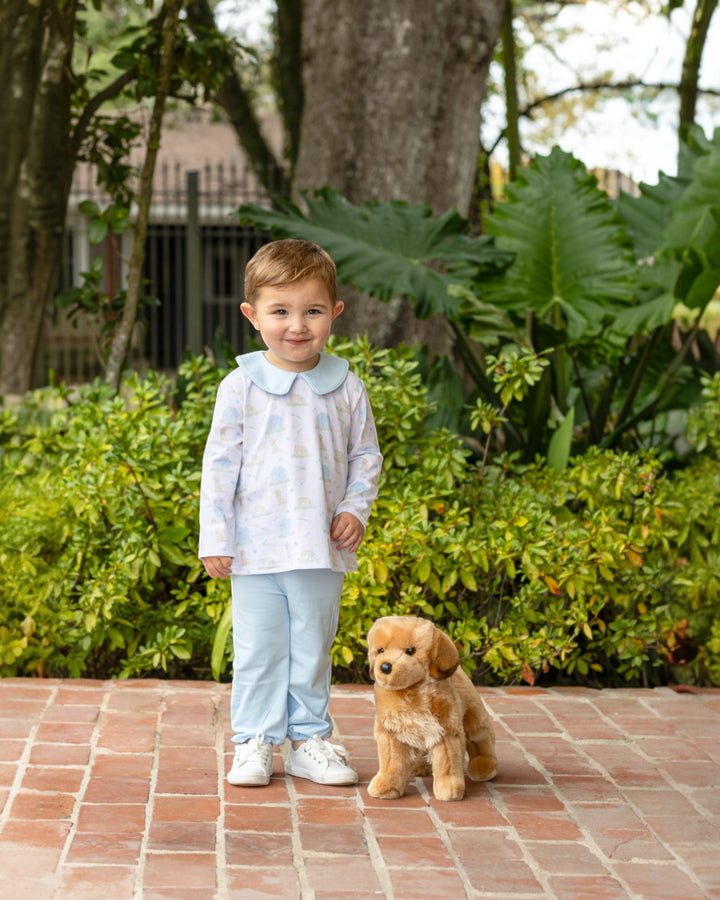 Puppy Pals Boys Bloomer Pants Set
