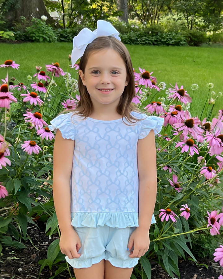 Put A Bow On It Knit Lottie Bloomer/Banded Short Set , Shop That Store, child