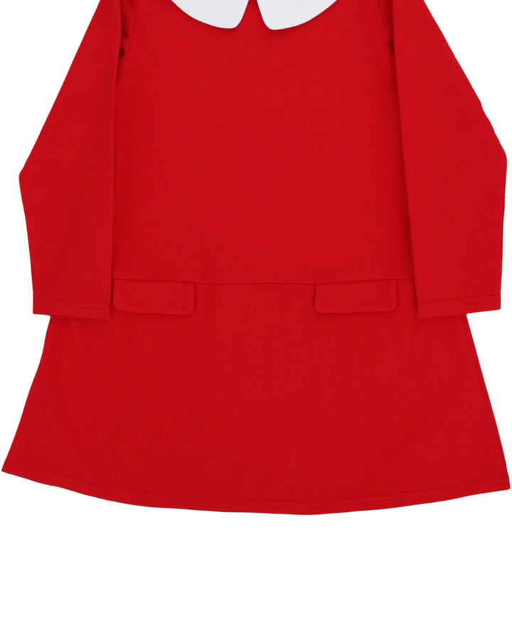 red knit dress pockets, that store