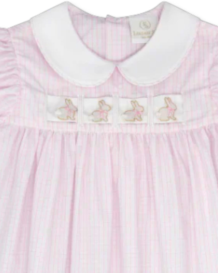 Ruth Ribbon Dress- Classic Pink Widowpane