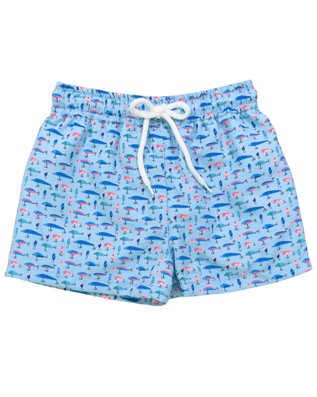 Saint Simon Blue Boys Swim Trunk, That Store, front