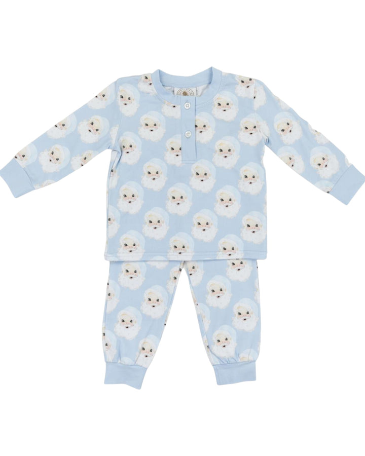 Santa Baby Blue Boys Lounge Set