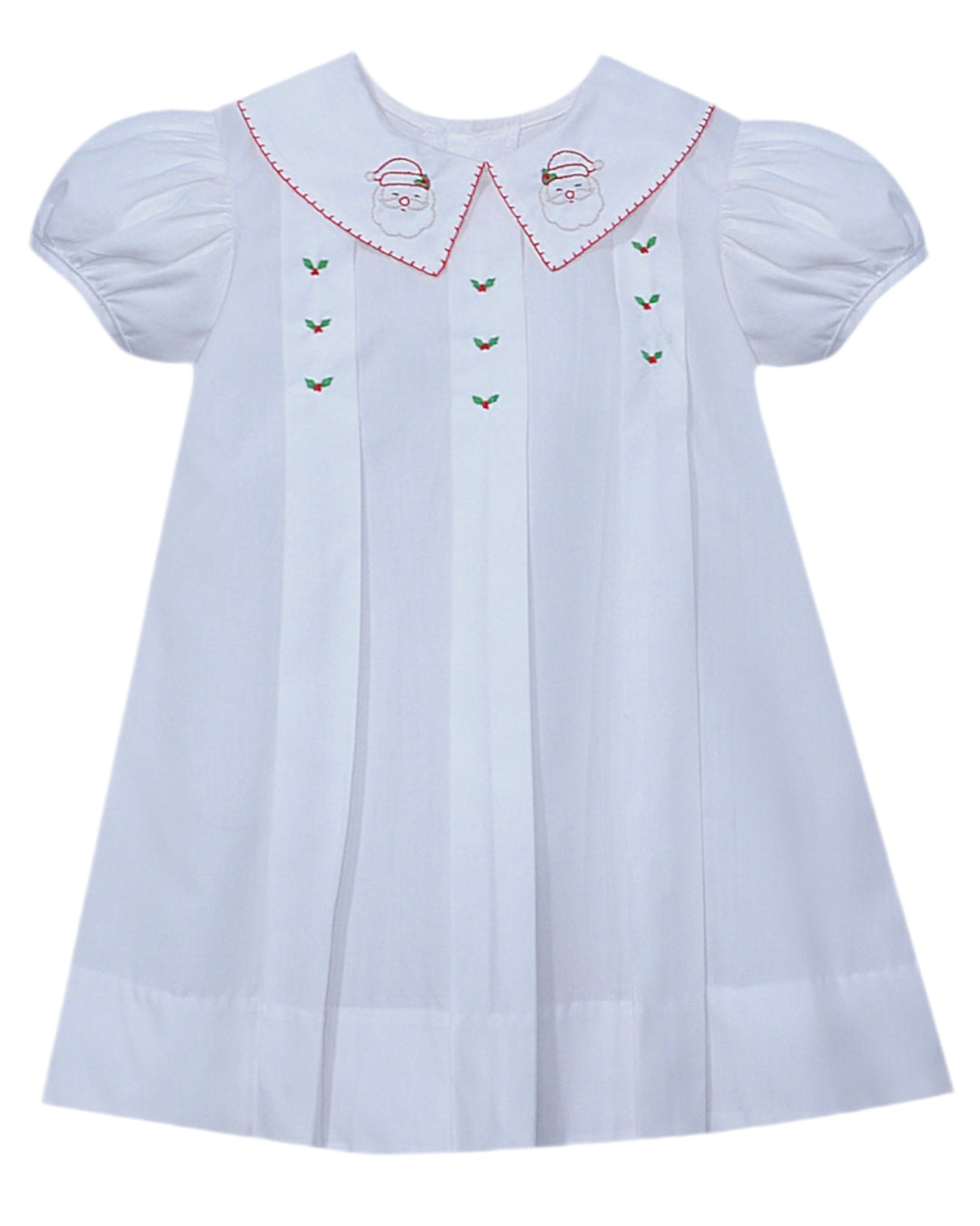 Santa & Holly Embroidered Kay Dress, Shop That Store