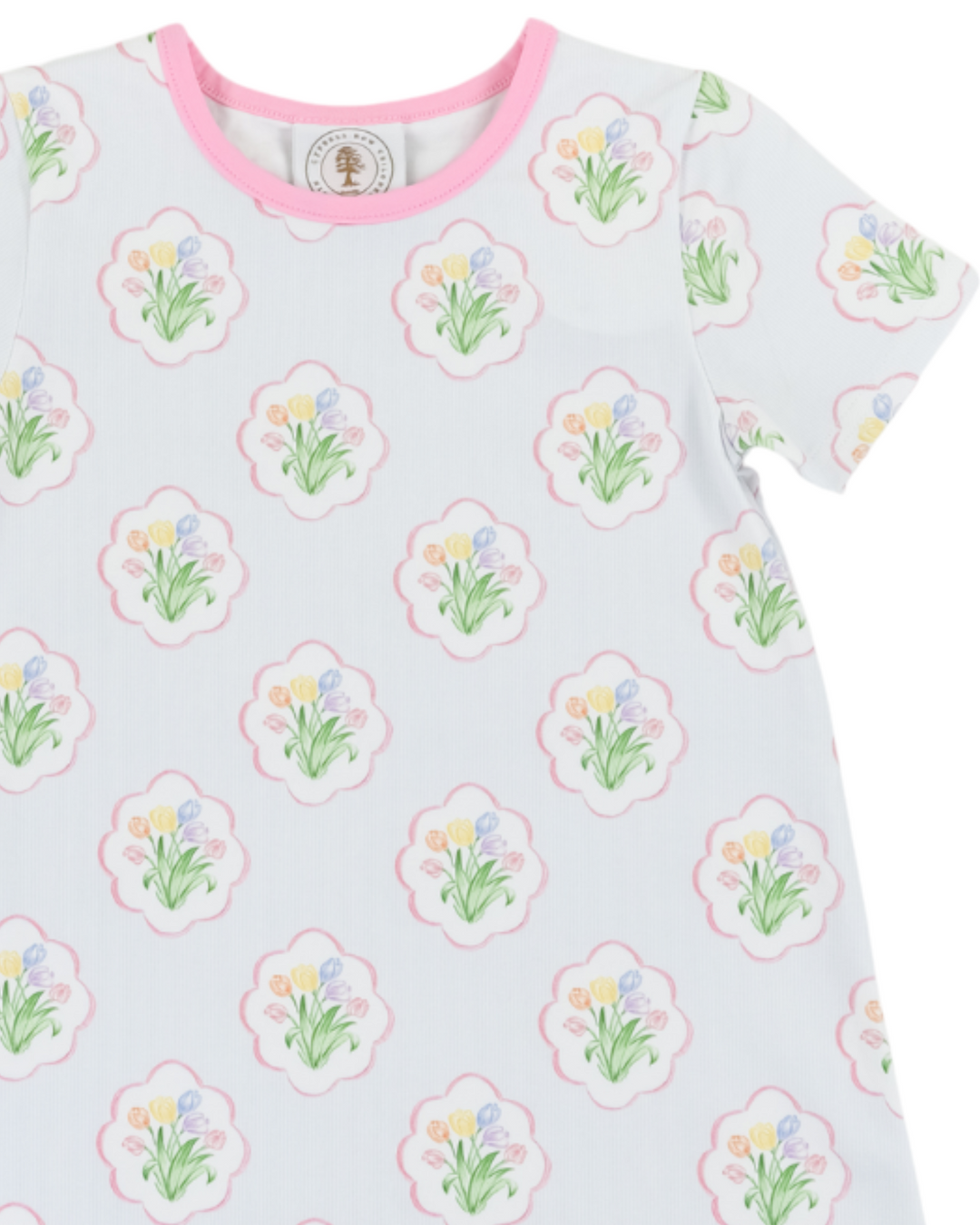 Santa Rosa Girls Pink Play Dress, That Store, close up
