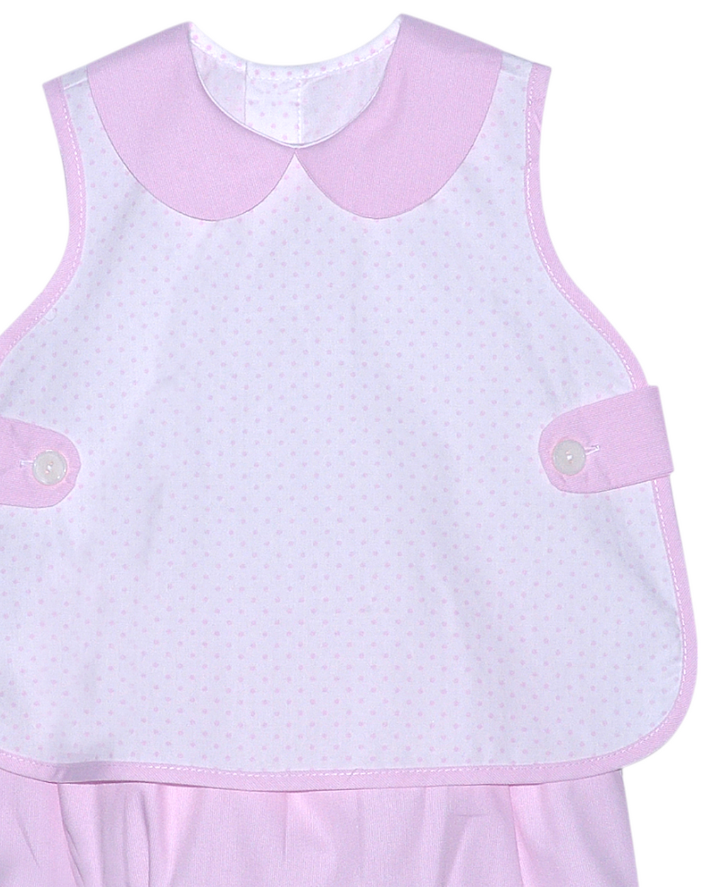 Sarah Elizabeth Pink Dot Girls Bloomer Set, That Store, close up