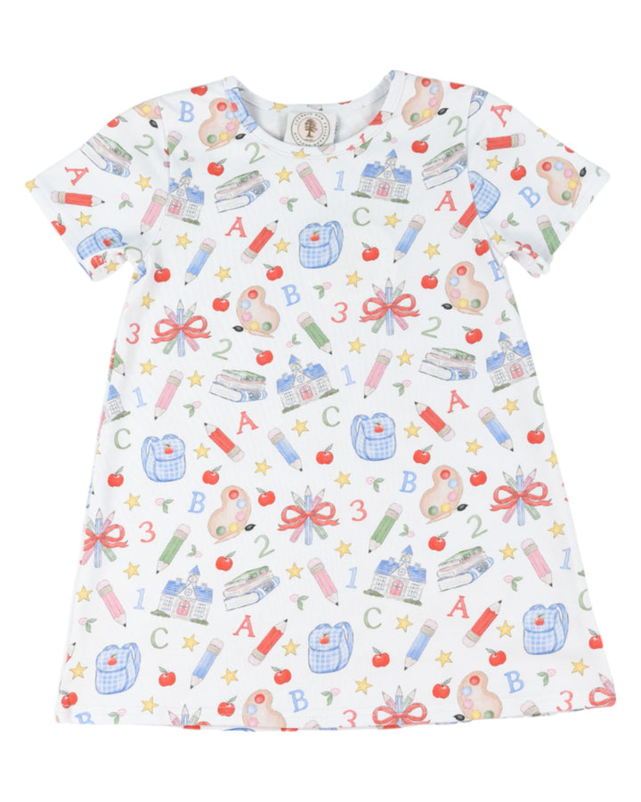 School Supplies Susie Swing Dress, That Store, front
