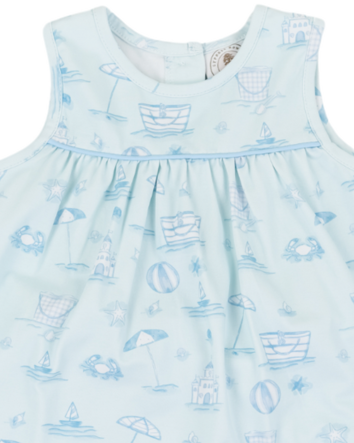 Seacrest Girls Blue Short Set, That Store, close up