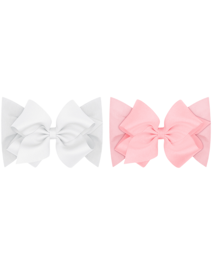 Small King Grosgrain Bow Matching Cotton Jersey Baby Headband, That Store