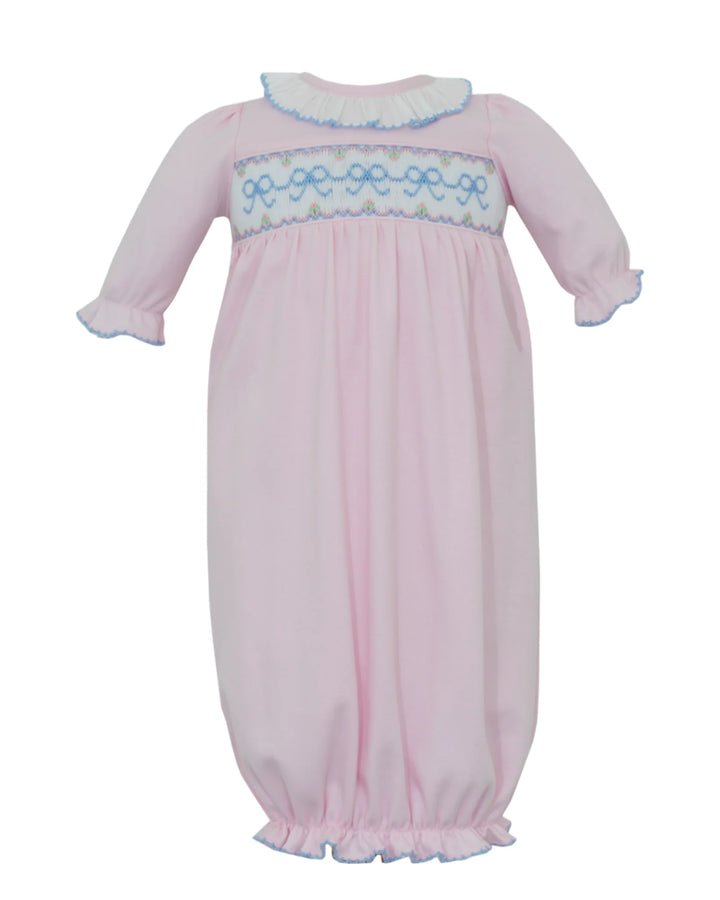 Smocked Bows Pink Knit Girls Sac, Shop That Store