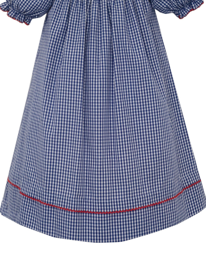 Smocked Farm Blue Gingham Dress, that store