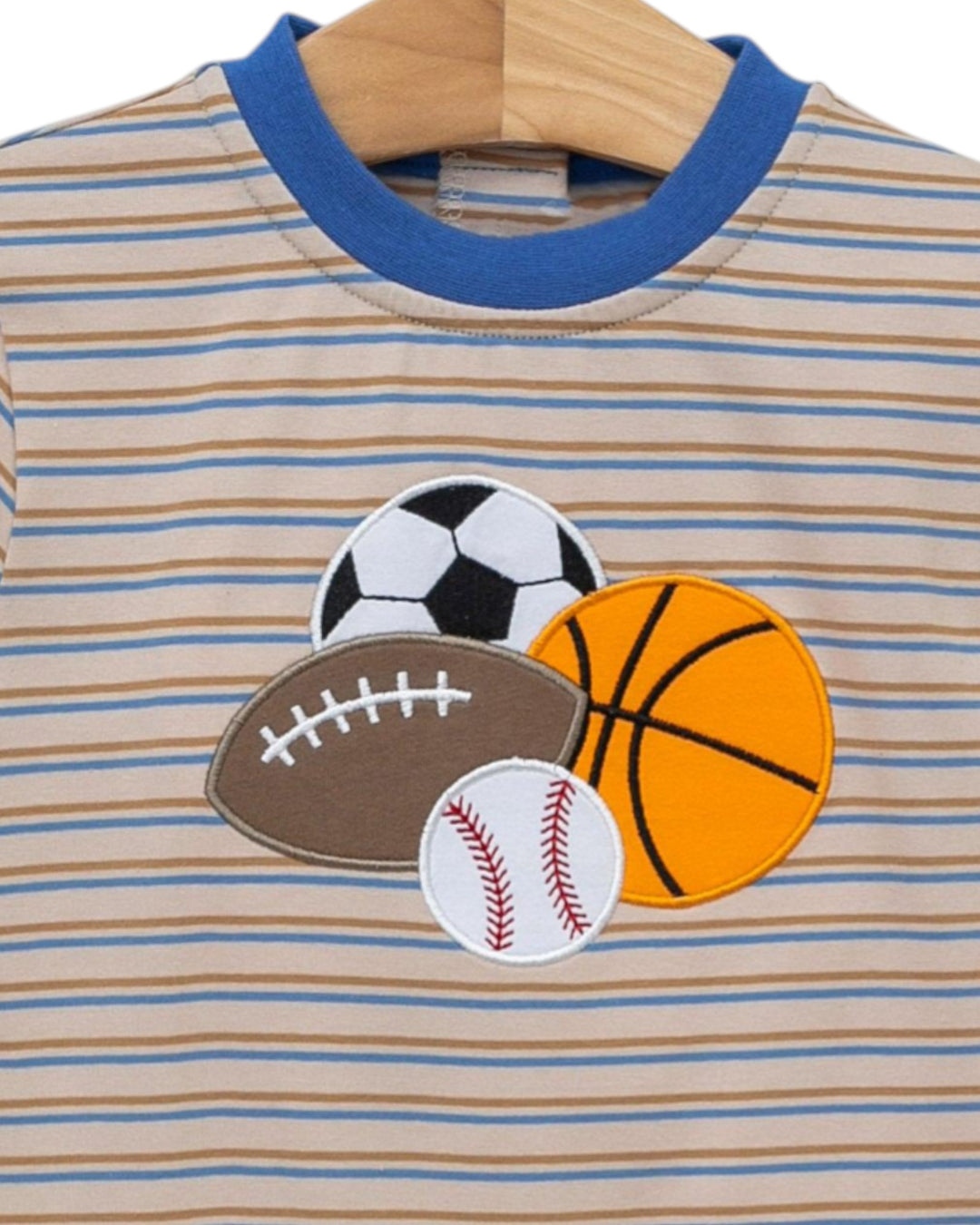 Sports Boys Blue Stripe Boys Pants Set