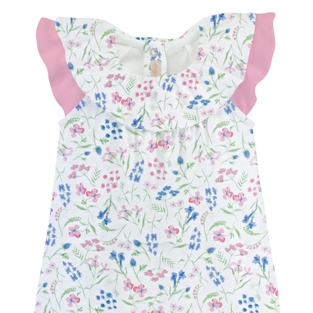 Spring Dream Girls Ruffle Romper, That Store, close