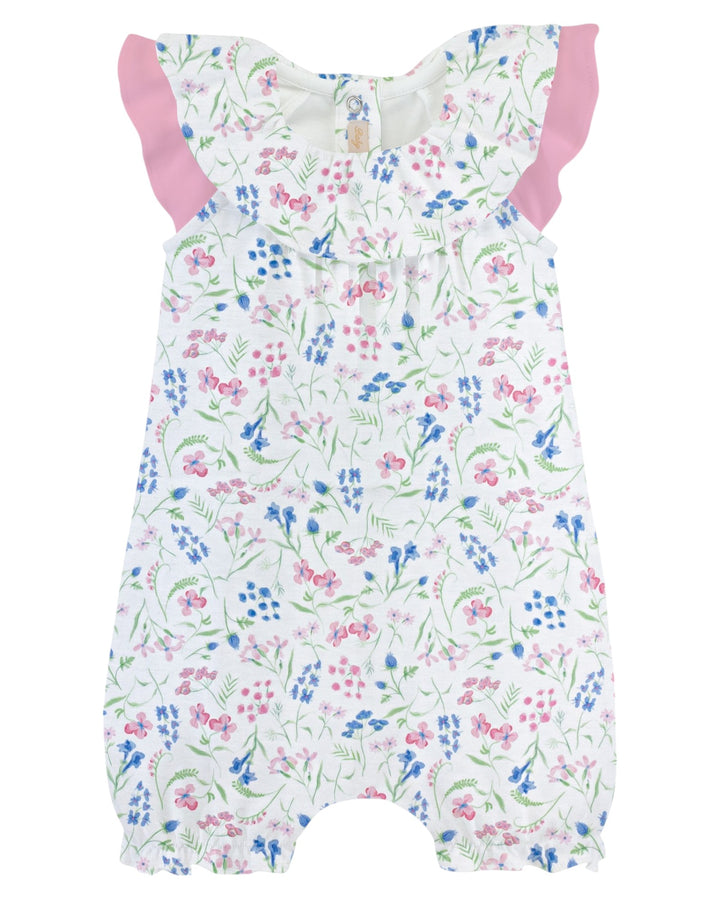 Spring Dream Girls Ruffle Romper, That Store, front
