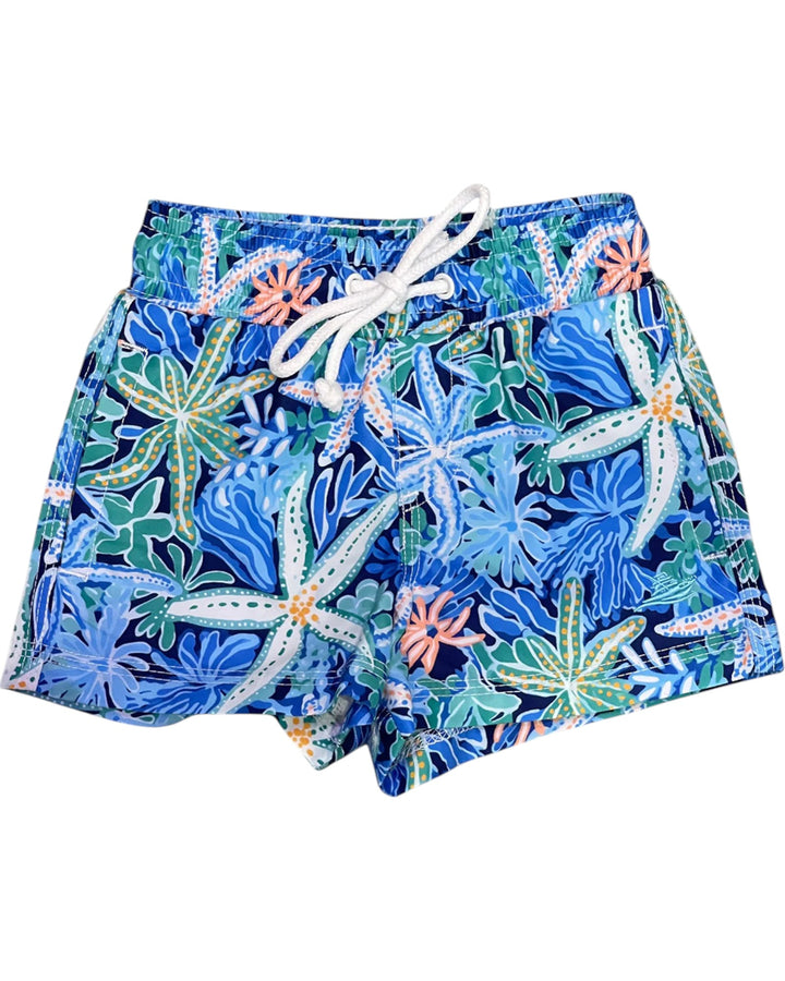 Starfish Boys Blue Swim Trunk, That Store, front