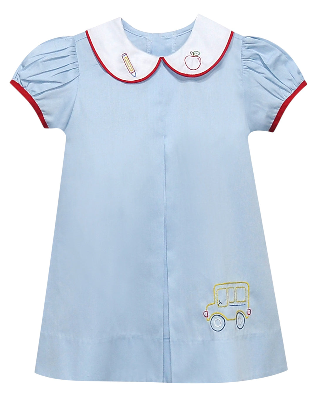 Sydney Blue Dress - School Bus, That Store, front