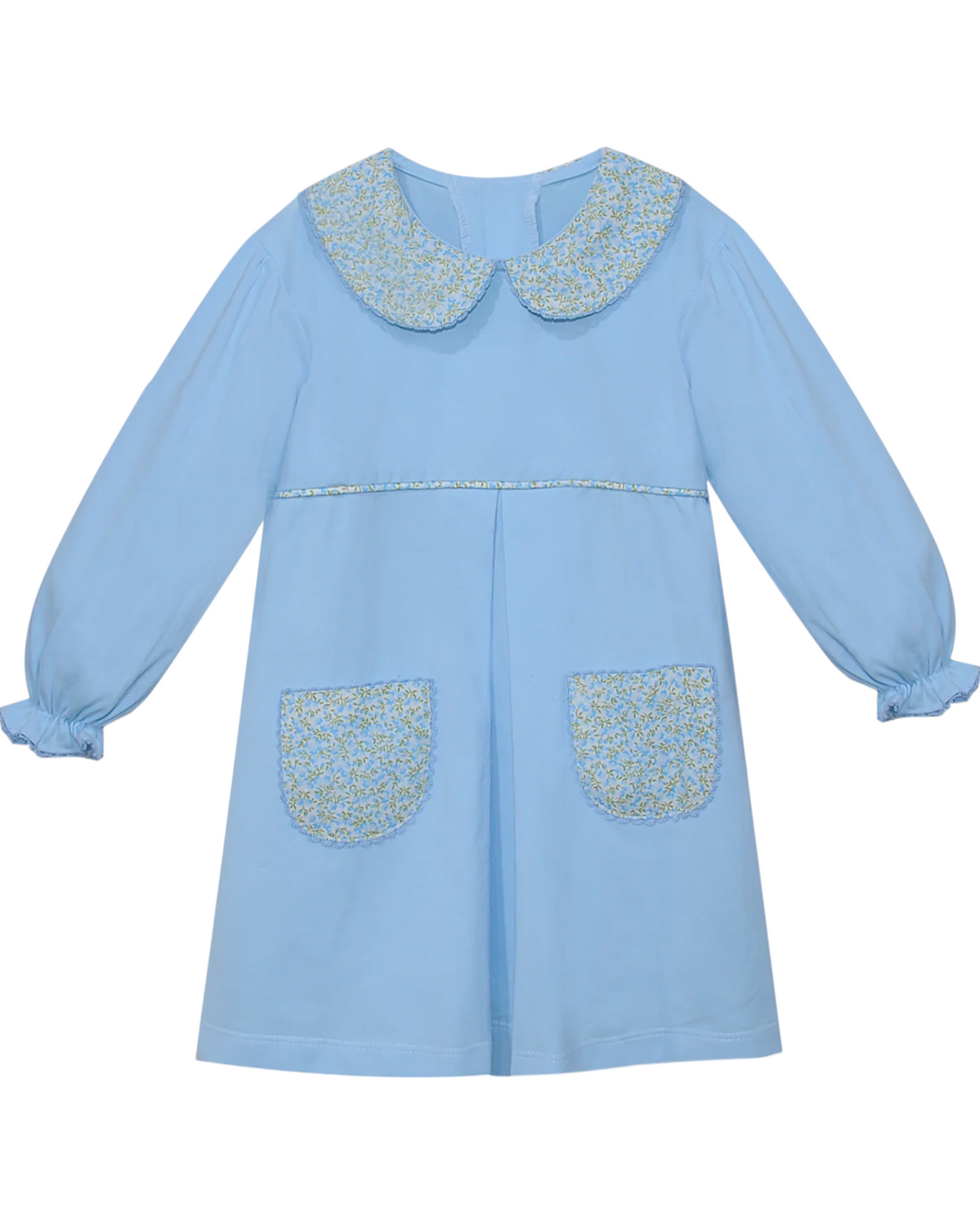Sydney Blue Floral Dress, That Store, front