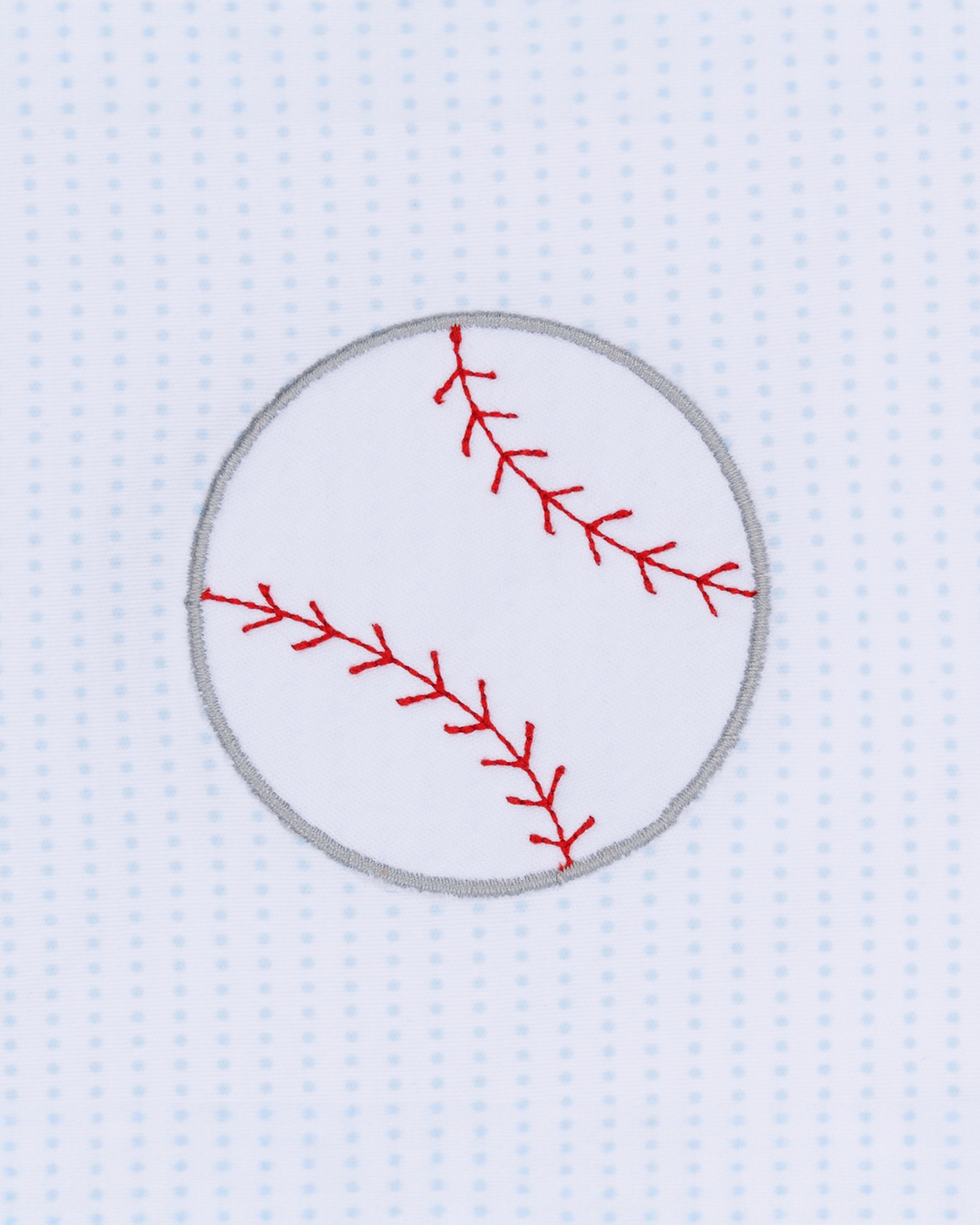 Tiny Slugger Applique Light Blue Converter, Shop That Store, detail