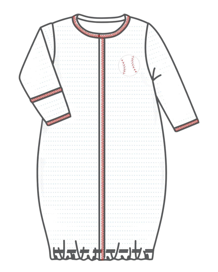 Tiny Slugger Applique Light Blue Converter, Shop That Store, front