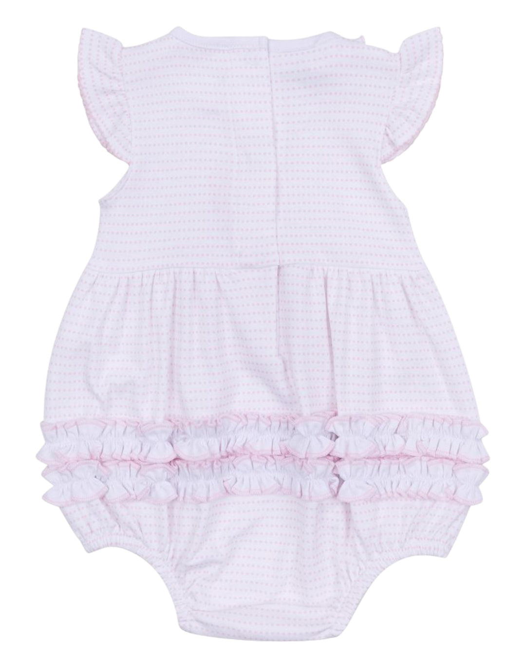 Tiny Slugger Applique Pink Ruffle Flutters Bubble , That Store, back