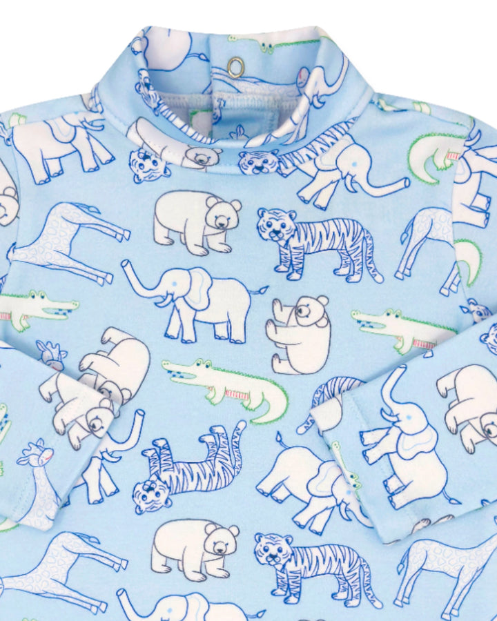 Tiny Tot Turtleneck They All Asked For You, Blue