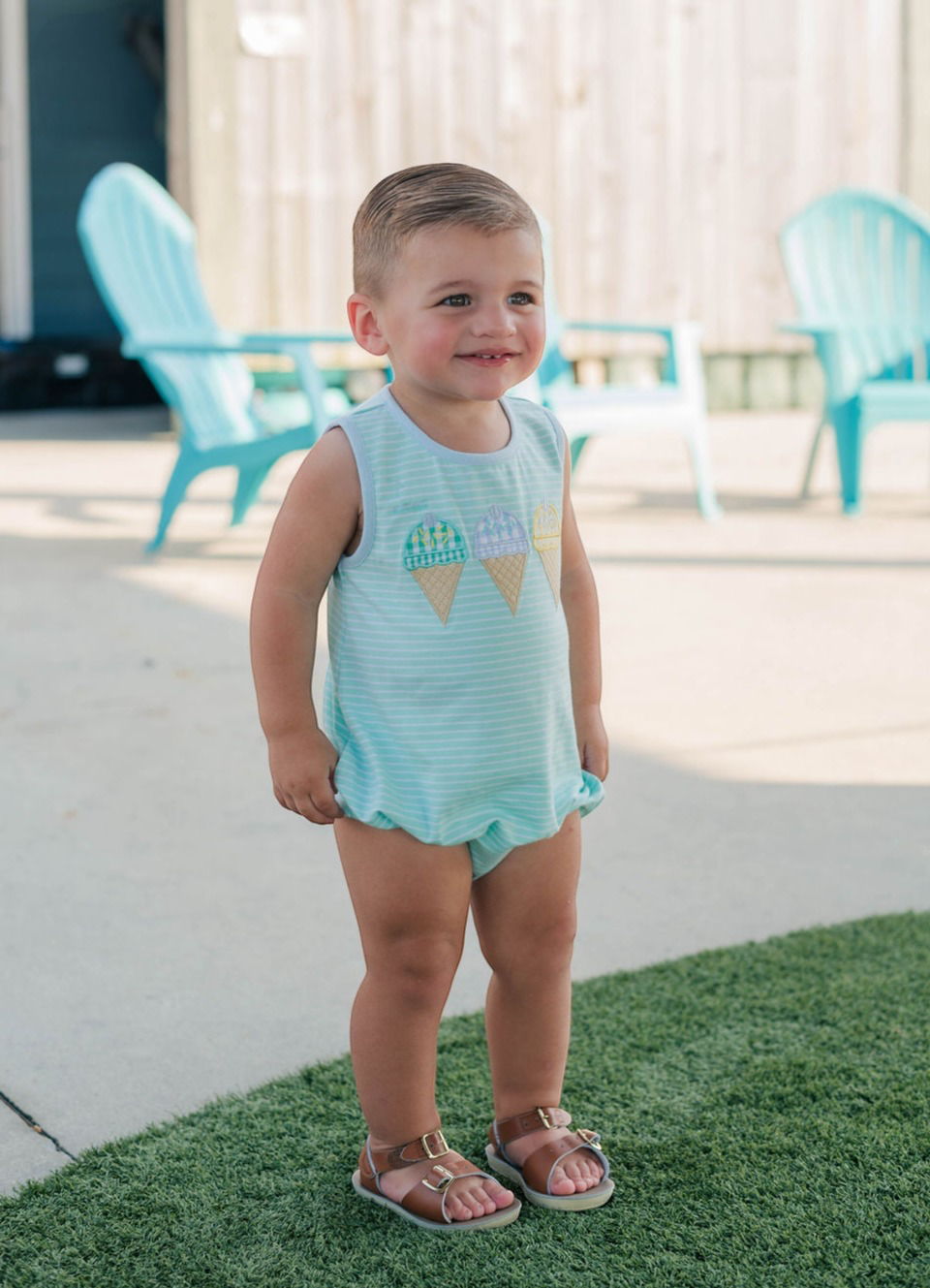 Triple Scoop Mint Boys Bubble, that store, child 3