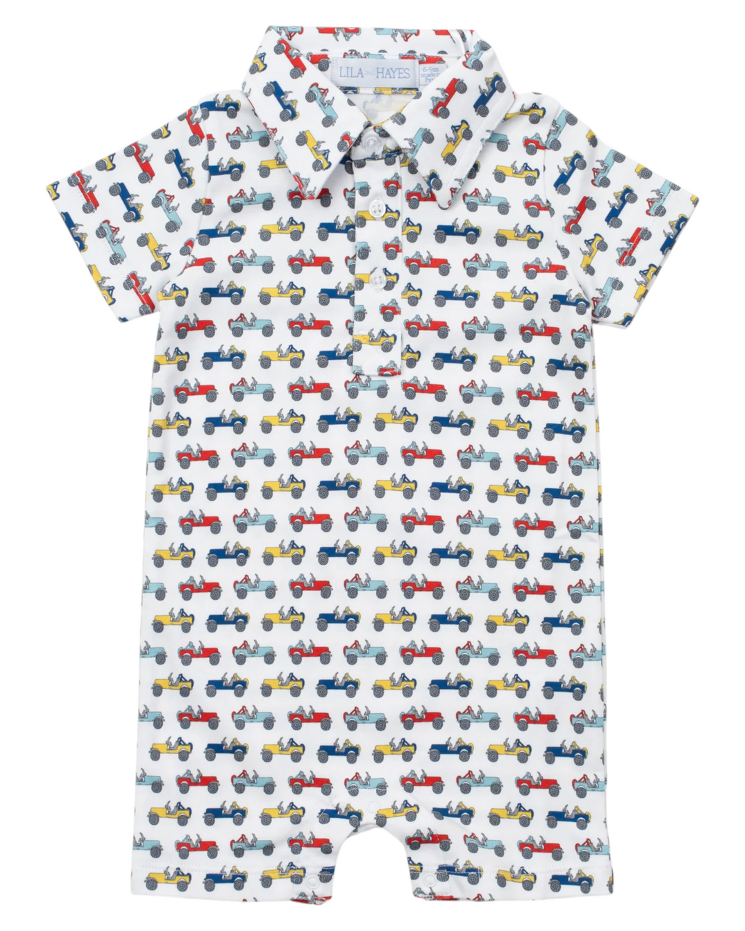 Tripp Boys' Polo Shortall - Cruisin Jeeps, That Store, front