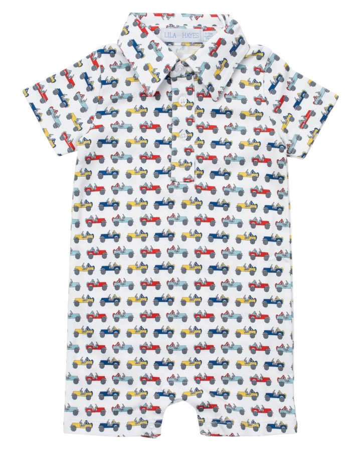 Tripp Boys' Polo Shortall - Cruisin Jeeps, That Store, front